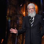 David Letterman at the Rock and Roll Hall of Fame Induction Ceremony, April 7, 2017<br>